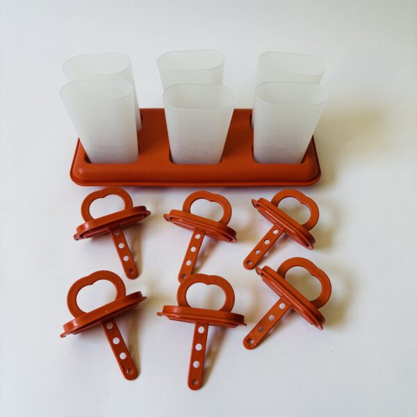 Vintage ijsjesmaker / ijsjes set van Tupperware
