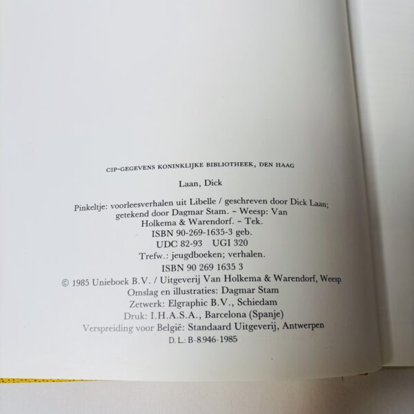 Boek Pinkeltje Voorleesverhalen uit Libelle - jaar 1985 - 79 pagina's (11)