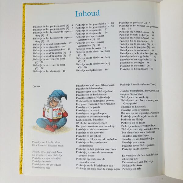 Boek Pinkeltje Voorleesverhalen uit Libelle - jaar 1985 - 79 pagina's (8)