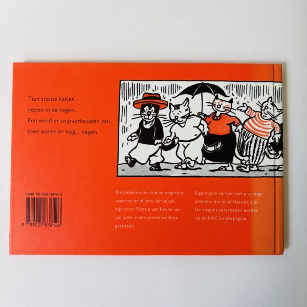 Boek Tien stoute katjes - Mensje van Keulen & Jan Jutte uit 2001 (2)