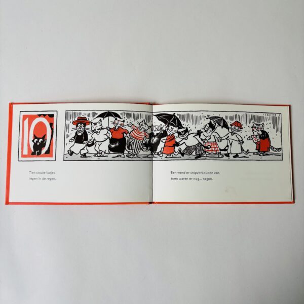 Boek Tien stoute katjes - Mensje van Keulen & Jan Jutte uit 2001 (4)