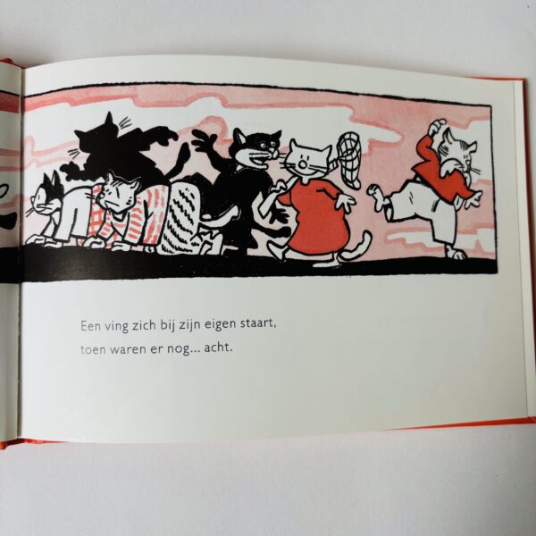 Boek Tien stoute katjes - Mensje van Keulen & Jan Jutte uit 2001 (6) Vintage boek Tien stoute katjes van Mensje van Keulen & Jan Jutte