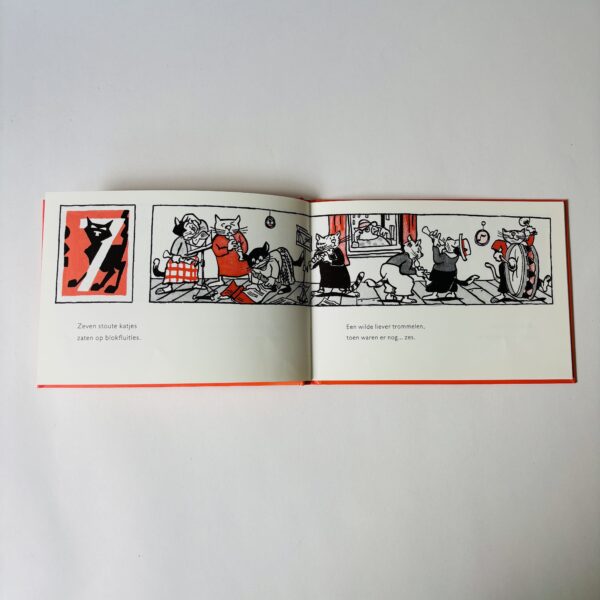 Boek Tien stoute katjes - Mensje van Keulen & Jan Jutte uit 2001 (7)