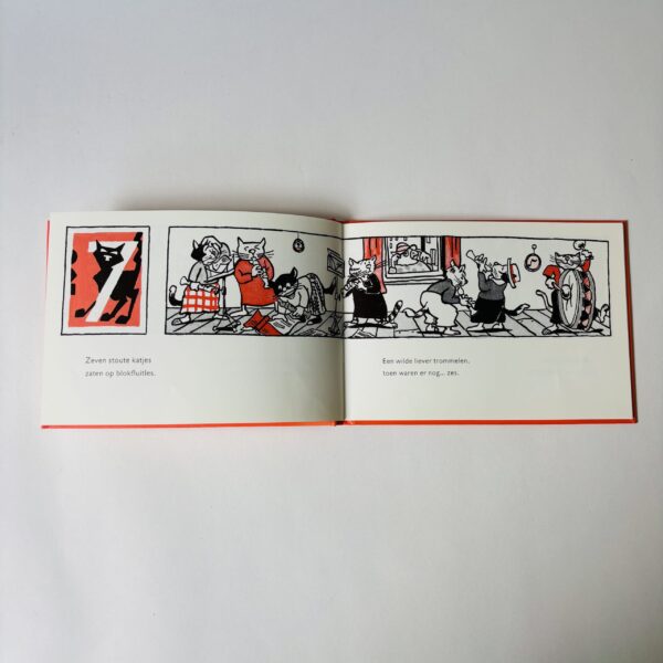 Boek Tien stoute katjes - Mensje van Keulen & Jan Jutte uit 2001 (7) Boek Tien stoute katjes - Mensje van Keulen & Jan Jutte uit 2001 (7)