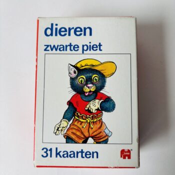 Vintage dieren zwarte piet van Jumbo
