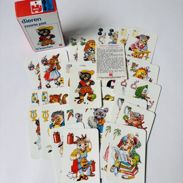 Dieren zwarte piet van Jumbo uit 1979 - (4)