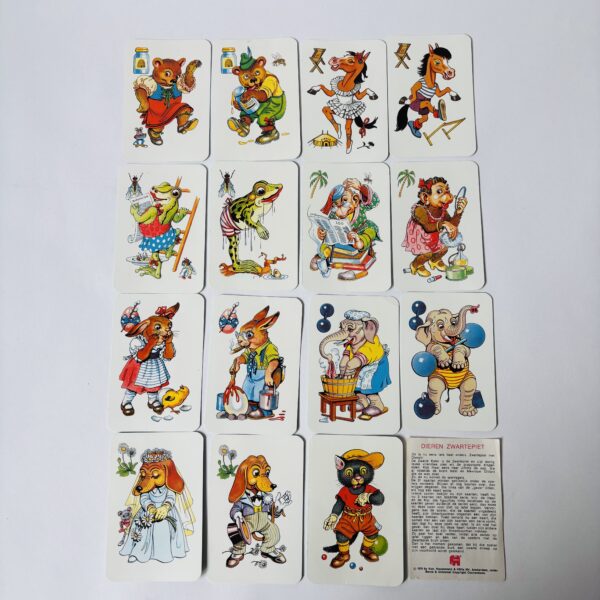 Vintage dieren zwarte piet van Jumbo