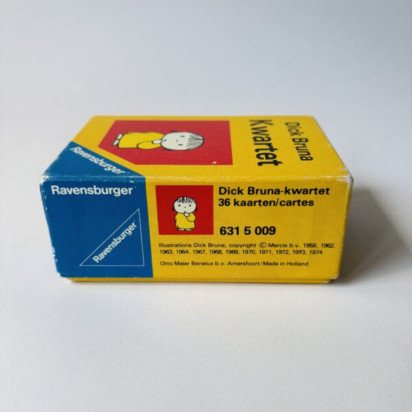 Kwartet Dick Bruna van Ravensburger uit 1974 - 36 kaarten incl. spelregels (3)
