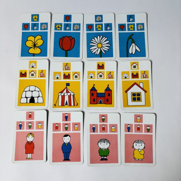 Vintage Kwartet Dick Bruna van Ravensburger uit 1974