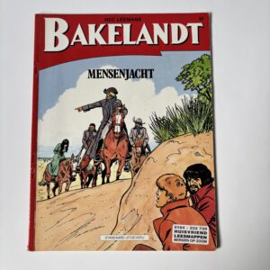 Vintage stripboek Bakelandt Mensenjacht uit 1994