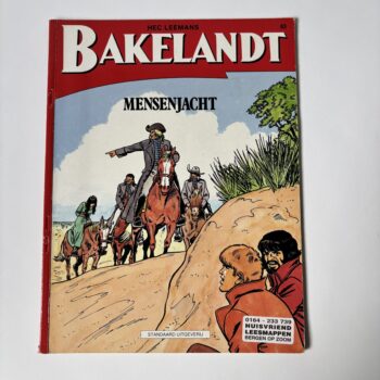 Vintage stripboek Bakelandt Mensenjacht uit 1994