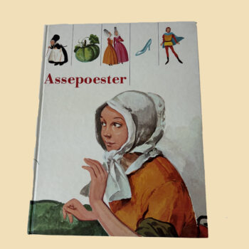 Vintage boek/voorleesboek Assepoester uit 1976