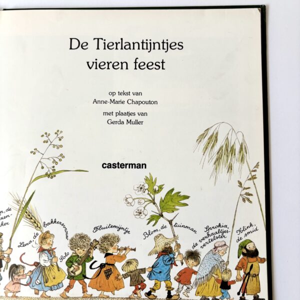 Boek De Tierlantijntjes vieren feest uit 1984 (2) Boek De Tierlantijntjes vieren feest uit 1984 (2)