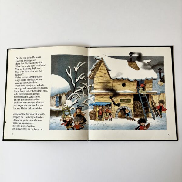 Vintage boek De Tierlantijntjes vieren feest uit 1984