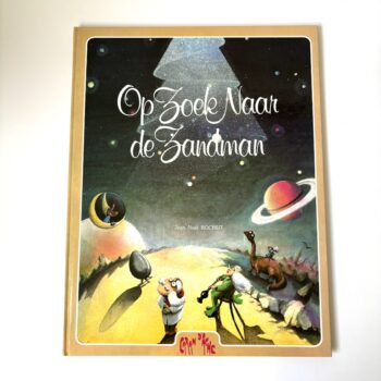 Vintage boek Op Zoek Naar de Zandman