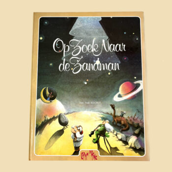Vintage boek Op Zoek Naar de Zandman