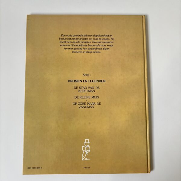 Vintage boek Op Zoek Naar de Zandman
