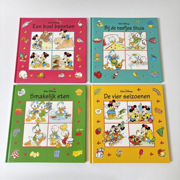 Box Walt Disney met 4 boeken Zó heet dat! uit 1999 (2)