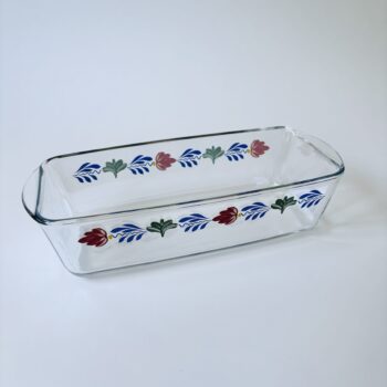 Vintage cake-ovenschaal Boerenbont van Arcuisine France