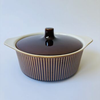 Vintage decoratieve dekschaal van Villeroy & Boch, made in Luxembourg