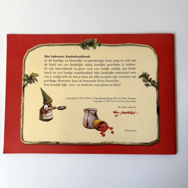 Het Kabouter Kinder Kookboek - Rien Poortvliet (9)