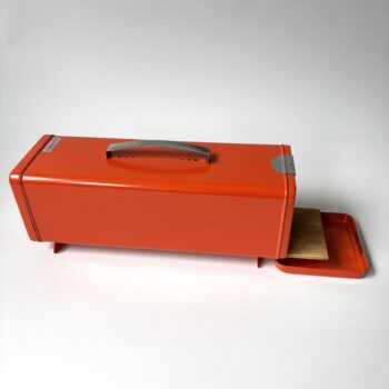 Vintage decoratief ontbijtkoek blik van het merk Brabantia