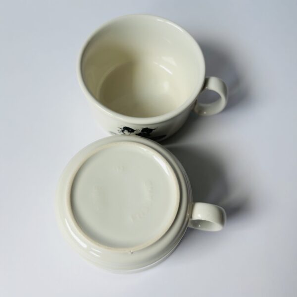 Soepkommen Jip en Janneke - inhoud 300 ml - made England - 2 stuks (6) Vintage soepkommen Jip en Janneke met Takkie, het mooie ontwerp van Fiep Westendorp