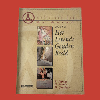 Vintage stripboek De Gezant, deel 2, Het Levende Gouden Beeld uit 1991