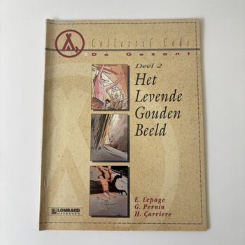 Vintage stripboek De Gezant, deel 2, Het Levende Gouden Beeld uit 1991