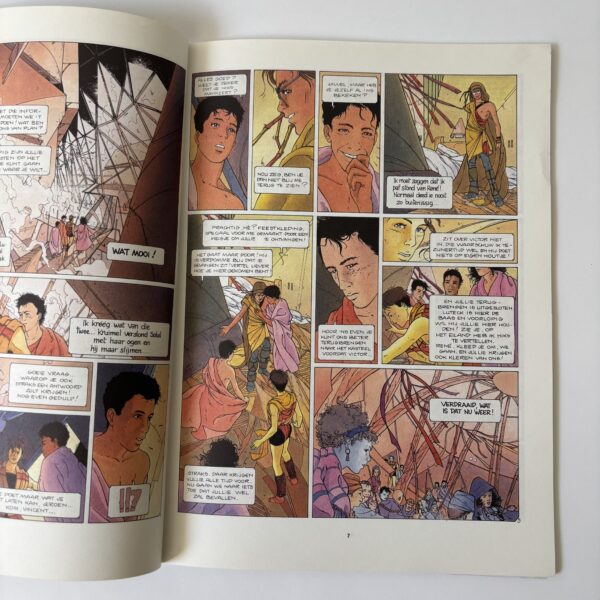 Stripboek De Gezant - Het levende gouden beeld - 1991 1) (3)