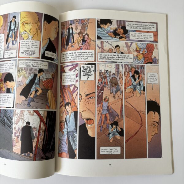 Stripboek De Gezant - Het levende gouden beeld - 1991 1) (4)
