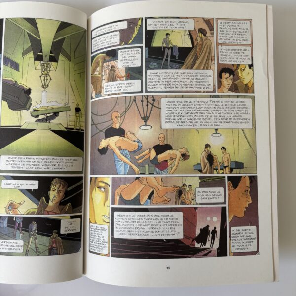 Stripboek De Gezant - Het levende gouden beeld - 1991 1) (5)