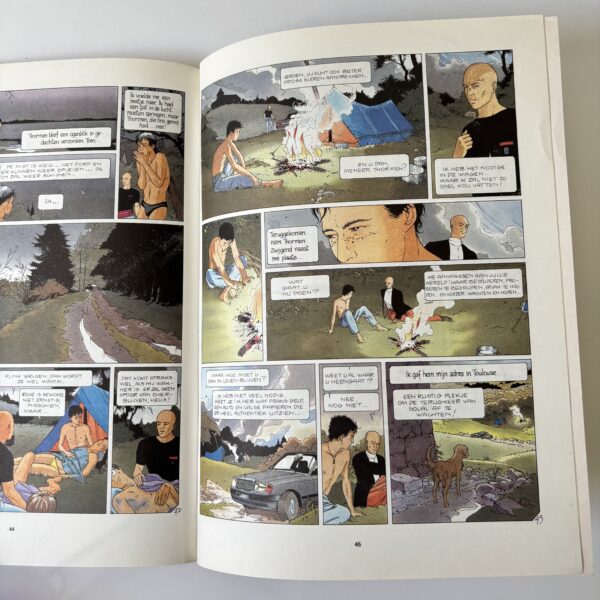 Stripboek De Gezant - Het levende gouden beeld - 1991 1) (6)