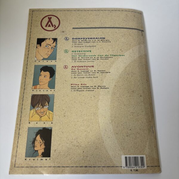 Vintage stripboek De Gezant, deel 2, Het Levende Gouden Beeld uit 1991