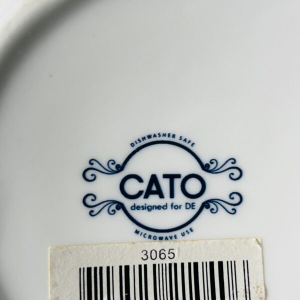 Theepot Cato designed for DE -mooi gedecoreerd met bloemen - kleur blauw-wit - inhoud 1300 ml (6)