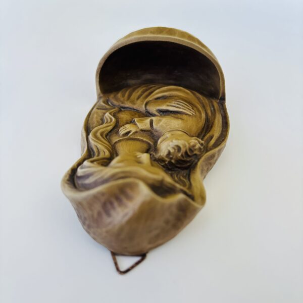 Wijwaterbakje kunststof - 13,5x8x4,5 cm - kleur beige - met ophang mogelijkheid (3) Wijwaterbakje kunststof - 13,5x8x4,5 cm - kleur beige - met ophang mogelijkheid (3)