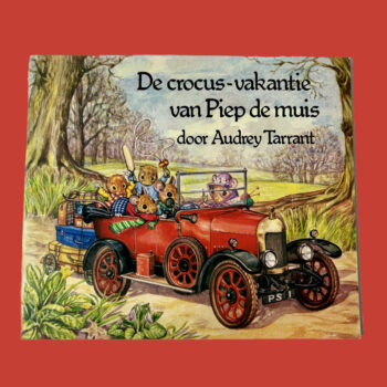 Vintage kinderboek De crocus-vakantie van Piep de muis uit 1983
