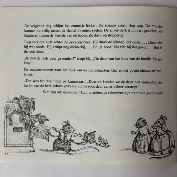 Boek De crocus-vakantie van Piep de muis uit 1983 (6)