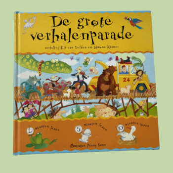 Vintage boek De grote verhalenparade uit 1999