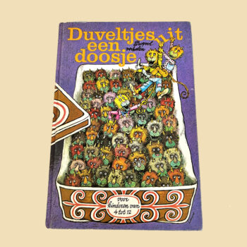 Vintageboek Duveltjes uit een doosje, propvol verhalen uit 1974
