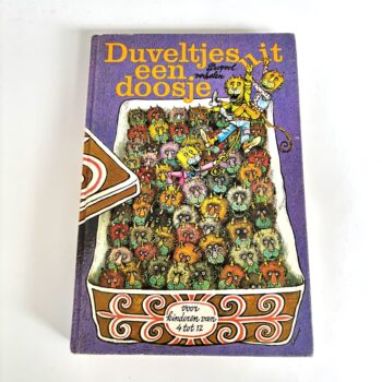 Vintageboek Duveltjes uit een doosje, propvol verhalen uit 1974