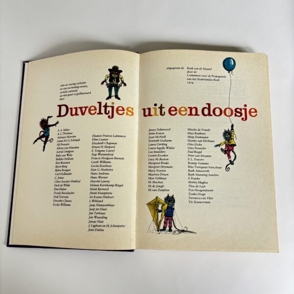 Boek Duveltjes uit een doosje - propvol verhalen uit 1974 (2) Boek Duveltjes uit een doosje - propvol verhalen uit 1974 (2)