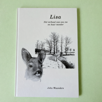 Vintage boek Lisa, het verhaal van een ree en haar moeder uit 2010