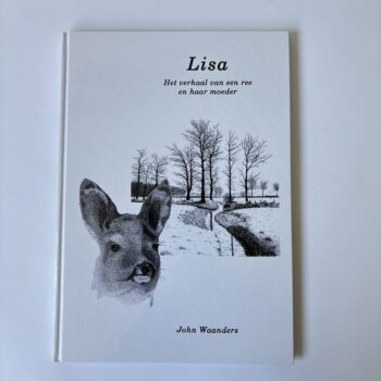 Vintage boek Lisa, het verhaal van een ree en haar moeder uit 2010
