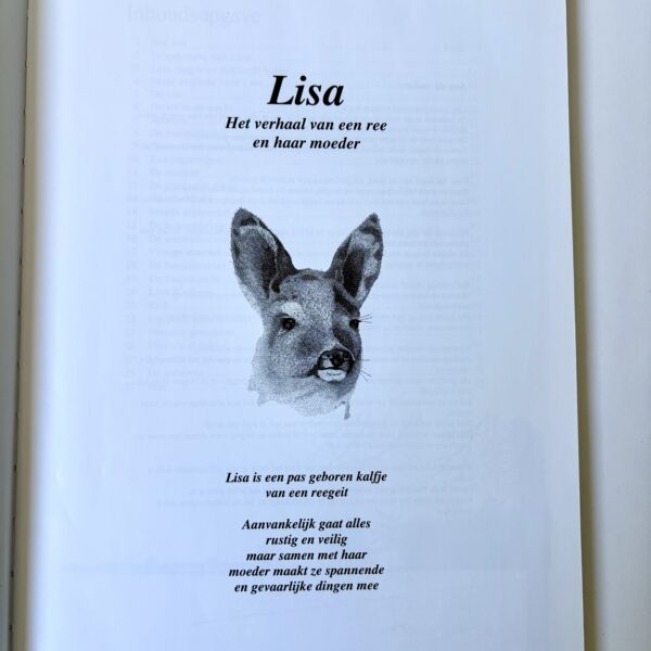 Boek Lisa - Het verhaal van een ree en haar moeder - jaar 2010 (3)