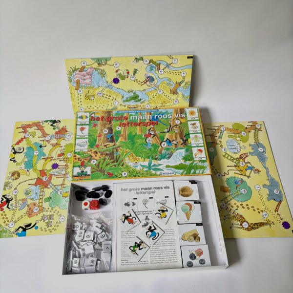 Het grote maan roos vis letterspel van Uitgeverij Zwijsen (2)