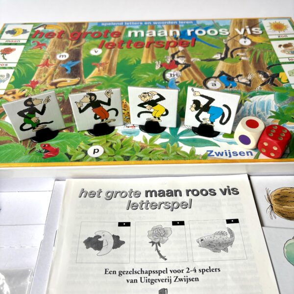 Het grote maan roos vis letterspel van Uitgeverij Zwijsen (4)