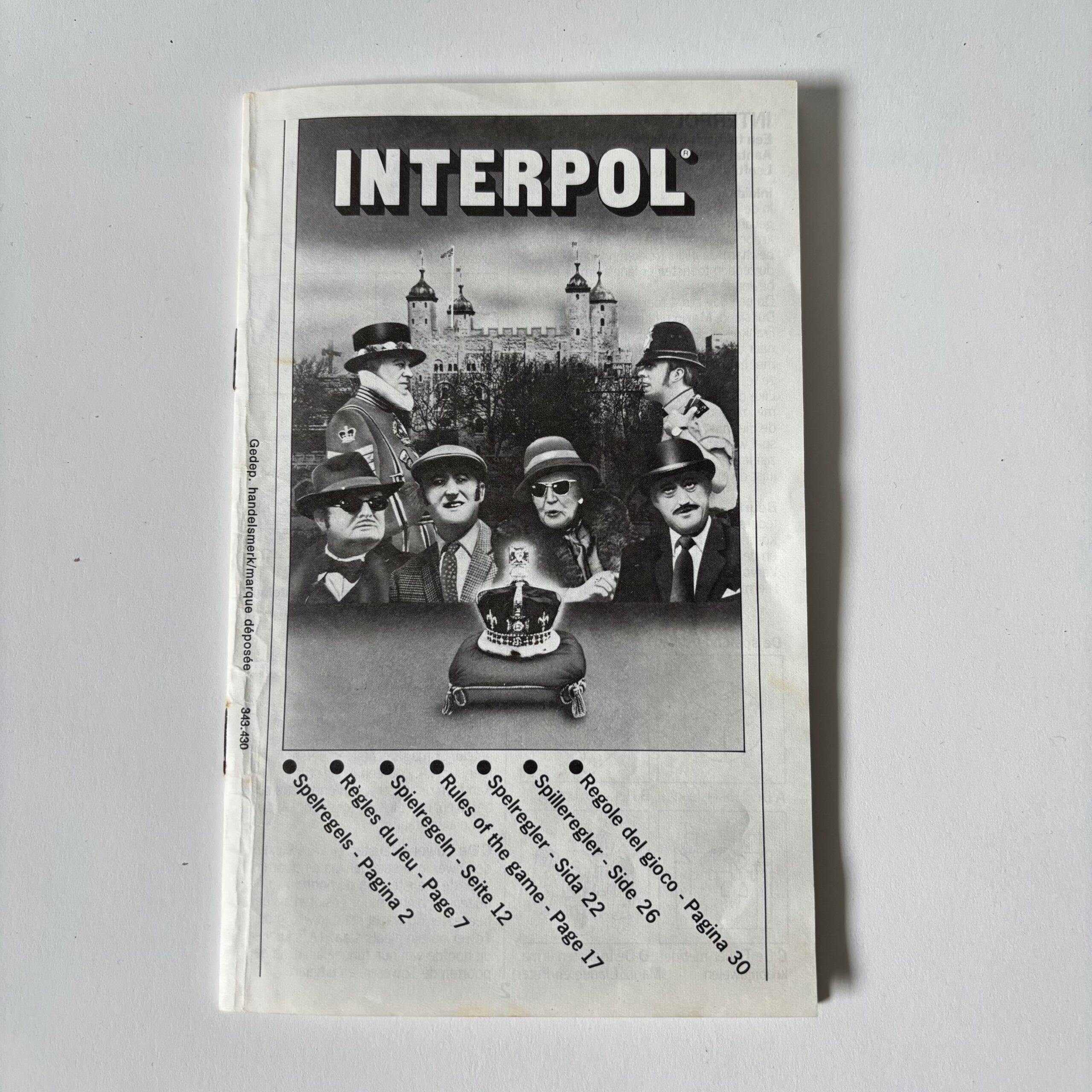 Interpol – spel van Jumbo uit 1978 (3) Interpol – spel van Jumbo uit 1978 (3)