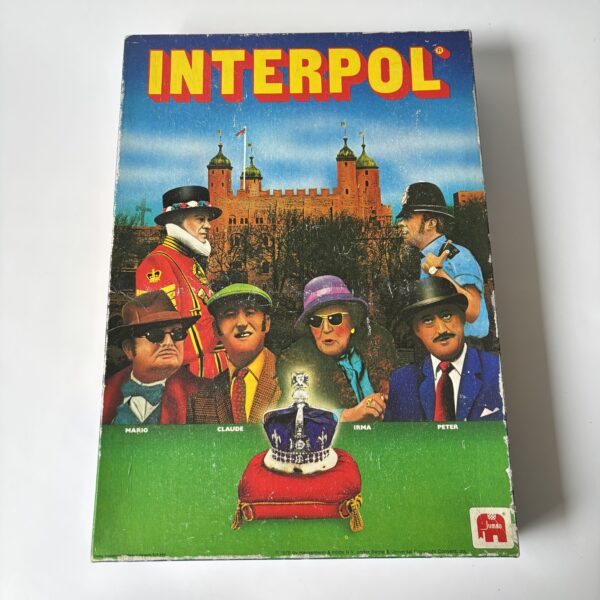 Interpol - spel van Jumbo uit 1978 (4) Vintage spel Interpol van gezelschapsspellenmerk Jumbo uit 1978