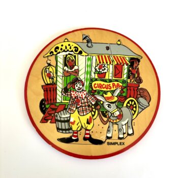 Vintage kinderpuzzel met Circus Pipo van Simplex